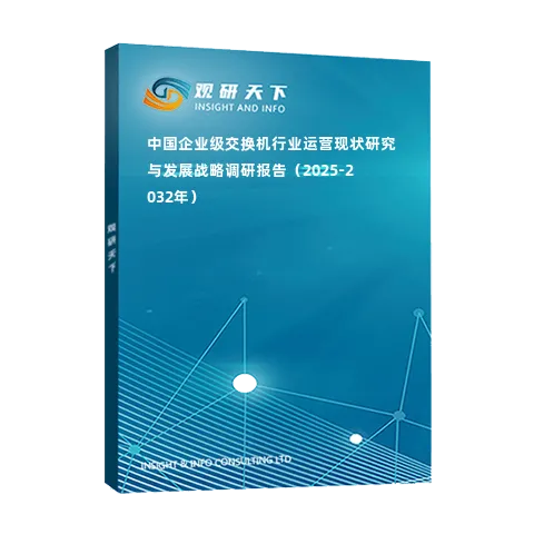 中國企業(yè)級交換機(jī)行業(yè)運(yùn)營現(xiàn)狀研究與發(fā)展戰(zhàn)略調(diào)研報(bào)告（2025-2032年）